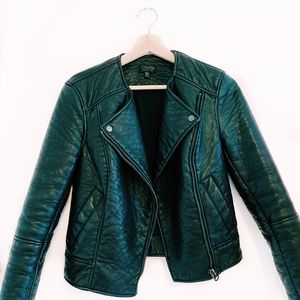 Vegan leather jacket from TopShop ✨